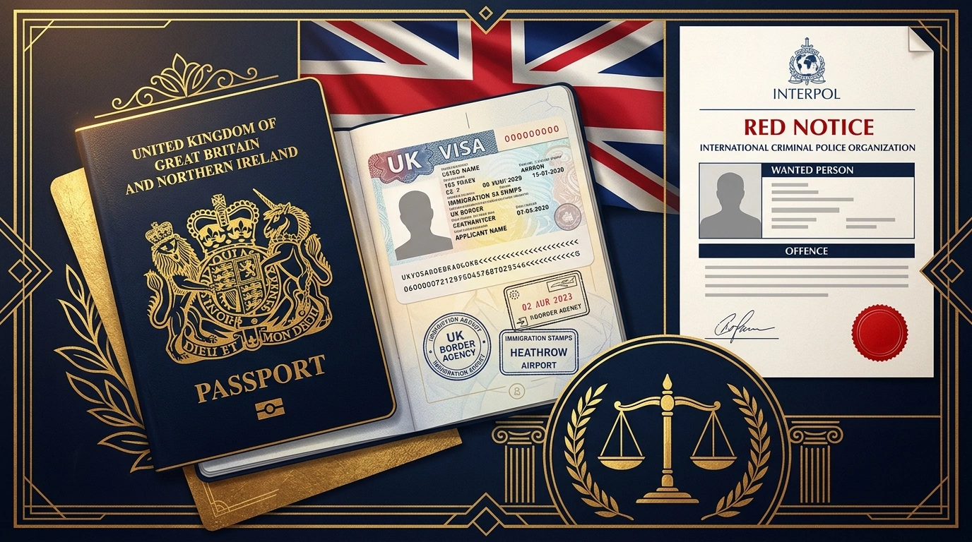 INTERPOL Red Notice and UK Visa, ILR & Citizenship Applications